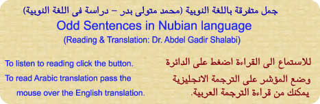 (Reading & Translation: Dr. Abdel Gadir Shalabi)
